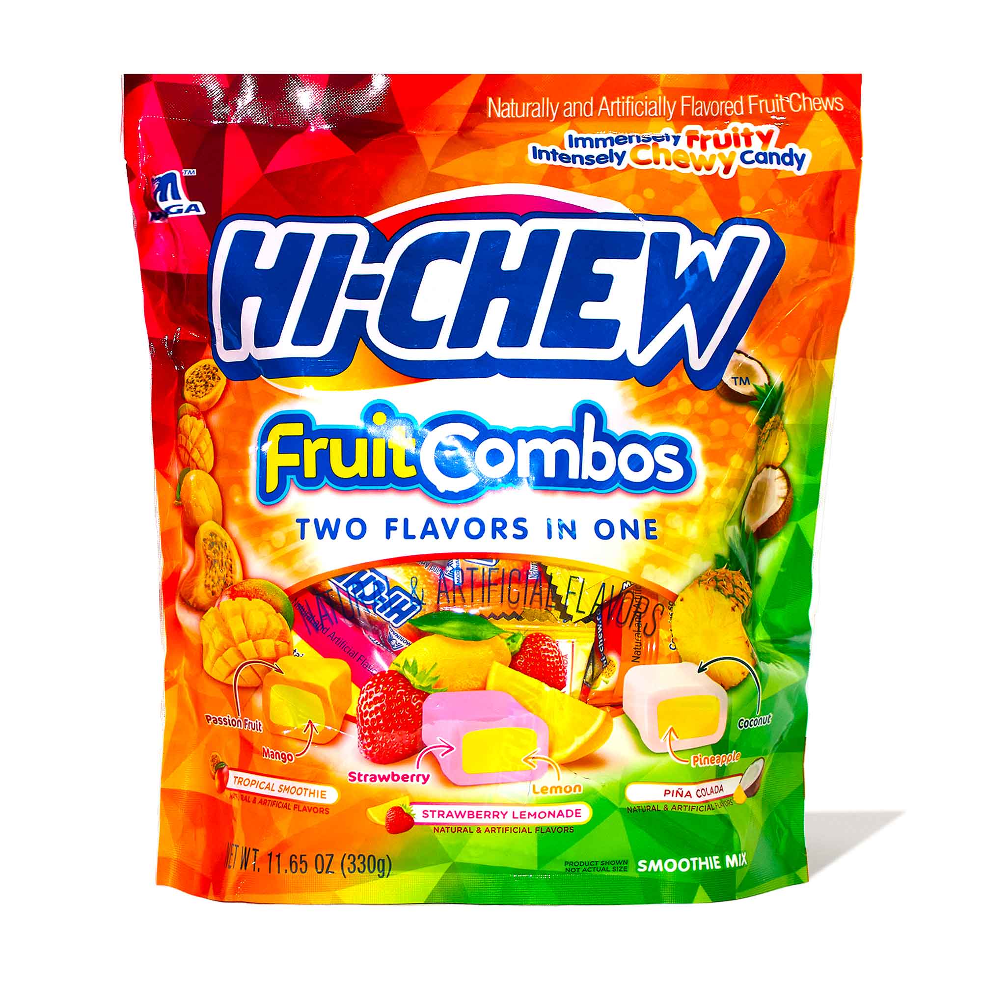 Morinaga Hi-Chew: Fruit Combo Double Layered Tropical