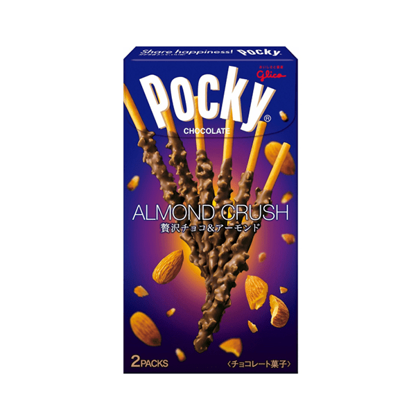 Glico Pocky Almond Crush – Crunchy & Nutty Chocolate Sticks Glico Pocky Almond Crush – Crunchy & Nutty Chocolate Sticks