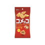 A red pack of Glico Okome Snack scallop flavor, shown with rice snacks and Japanese text, is ideal for including in the Holiday Treat Extravaganza Christmas Crate (15 pcs). thumbnail 5