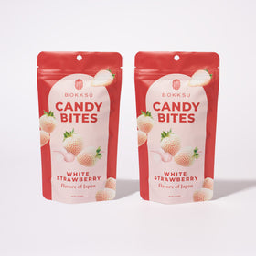 White Strawberry Japanese Candy Bites 1.5oz (2-Pack)