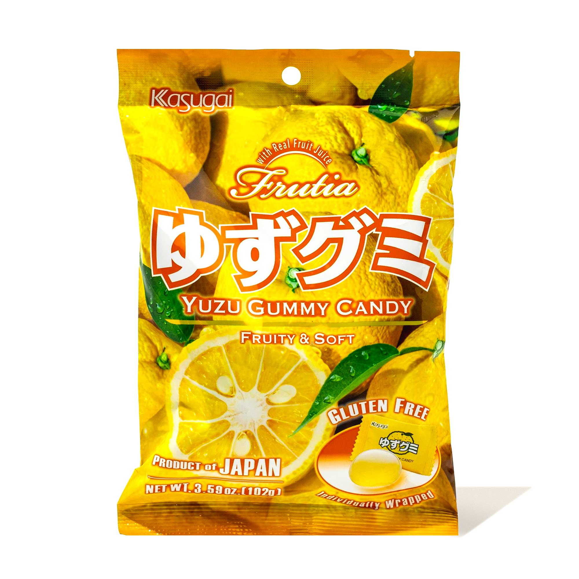Kasugai Yuzu Gummy Candy | Bokksu Market