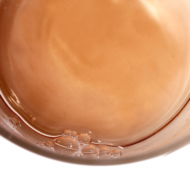 A close up of Tarami Oishii Konjac Jelly: Grape in a glass.