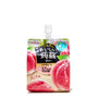 A pouch of Tarami Oishii Konjac Jelly: Peach on a white background. thumbnail 1