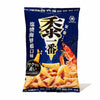 A bag of Koikeya Triangle Corn Shrimp chips.