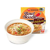 Satisfying Nongshim Noodle Bowl: Spicy Chicken, offering a savory flavor.