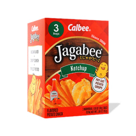 Calbee Jagabee Potato Sticks: Ketchup