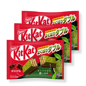 Japanese Kit Kat: Green Tea Double Layer (3-Pack)