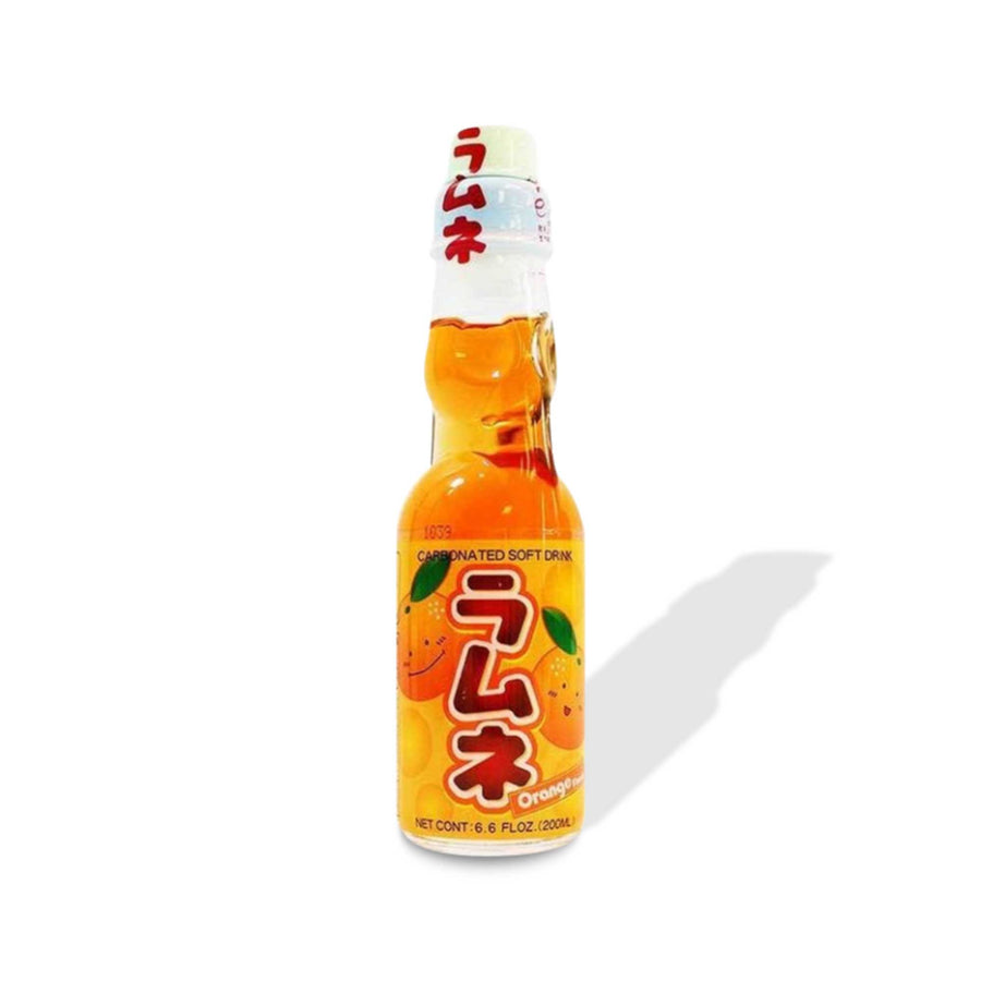 Shirakiku Ramune Soda: Orange