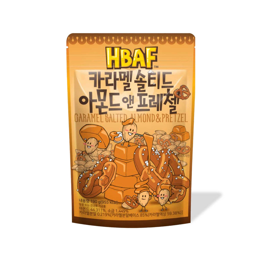 HBAF Korean Style Almonds: Salted Caramel & Pretzel