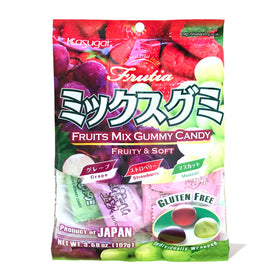 Kasugai Frutia Gummy Mix