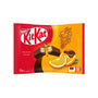 A box of Japanese Kit Kat: Orange Chocolate (9pcs) features crispy wafers coated in orange chocolate, with orange slices on an orange and red background, displayed with both Japanese and English text. thumbnail 1