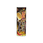 A cylindrical container from the Fiery Flavor Crate (Medium) features bold red and yellow graphics, a martial artist, and flames, instantly evoking the spicy flavors inside. thumbnail 5