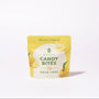 A yellow pouch labeled "Sour Yuzu Japanese Candy Bites 0.75oz" featuring images of yuzu fruit is set against a white background, showcasing these citrus candies for sour candy enthusiasts. thumbnail 1