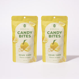Sour Yuzu Japanese Candy Bites 1.5oz (2-Pack)