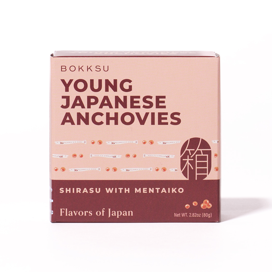 Bokksu Tinned Shirasu Anchovies with Cod Roe