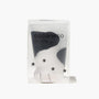 A small black and white cat-shaped item from Bokksu, packaged in a clear box labeled "coconeco" with paw prints on the front—ideal for The Cat Lover& thumbnail 11