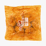 A sealed package of Doki Doki Snack Mix: Japan Mochi Puffs features orange wrapping with white Japanese text and contains round, brown mochi treats. thumbnail 5