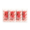 Four packs of Kubota Daifuku Mochi: Strawberry 4 Pack wrapped in plastic with red labels.
