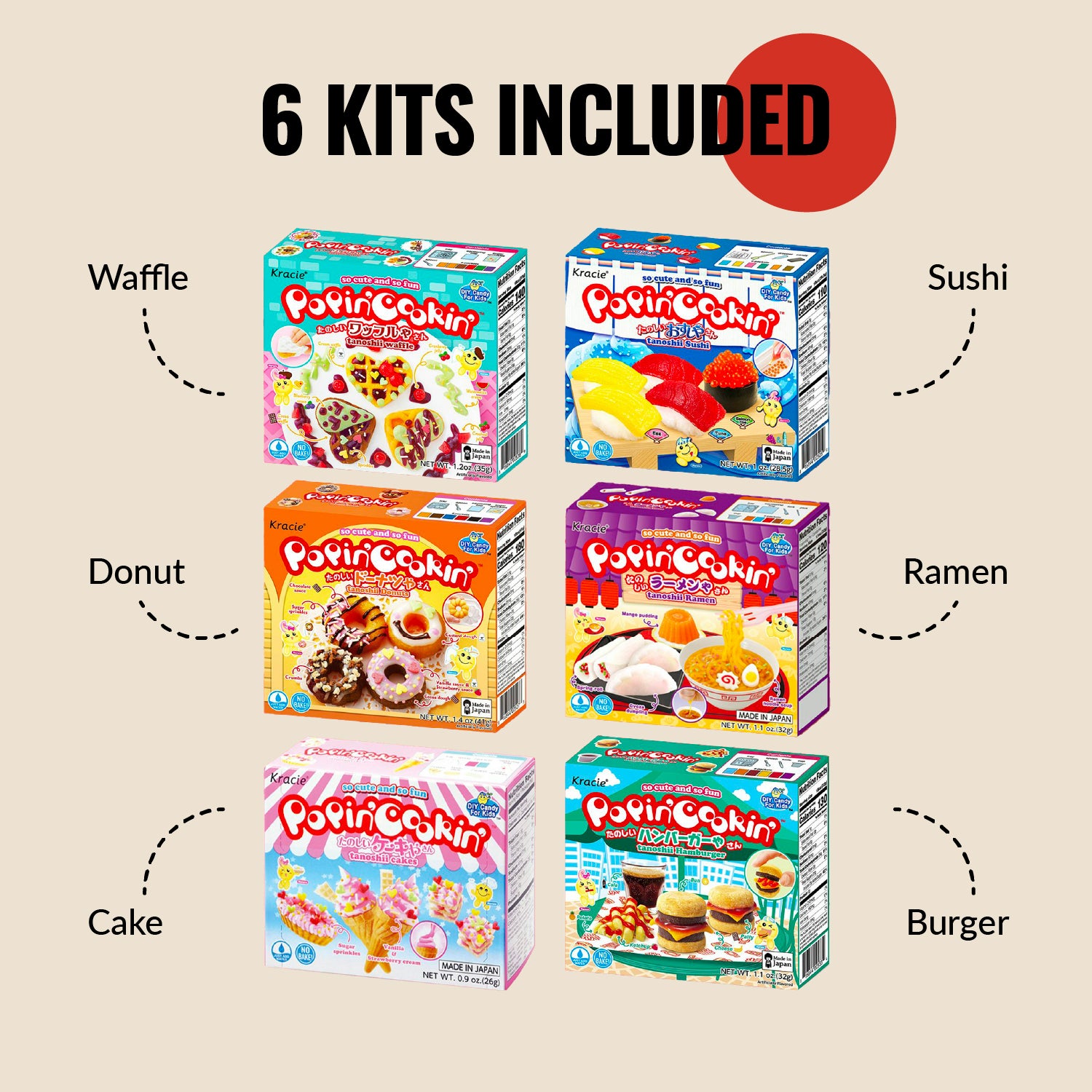 DIY Candy Kit Pack (6-Pack)