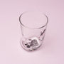 Certainly! Here’s a rewritten version using your product data: Clear glass featuring black cat illustrations, displayed on a light pink surface—an ideal addition to The Cat Lover’s Box or as a delightful Japanese-inspired cat-themed gift. thumbnail 9
