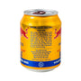 A can of Redbull Gold Energy Drink: Original features Vietnamese text listing ingredients and nutrition info on a yellow and blue background—ideal for anyone seeking a concentration-boosting energy drink. thumbnail 2