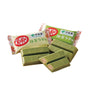 Japanese Kit Kat: Matcha Latte bars feature green tea flavored matcha chocolate, unwrapped and broken to show the crisp wafer layers inside. thumbnail 2