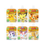 Six Lipovitan Kids Jelly Drink: Mixed Fruit pouches with Pokémon-themed designs—Pikachu, Pichu, Teddiursa, Plusle, Sylveon, and Ampharos—offer tasty mixed fruit jelly and are neatly packed in two rows. thumbnail 3
