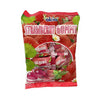 A bag of Okio Gummy: Strawberry featuring a red strawberry-themed design and individually wrapped chewy gummies inside.