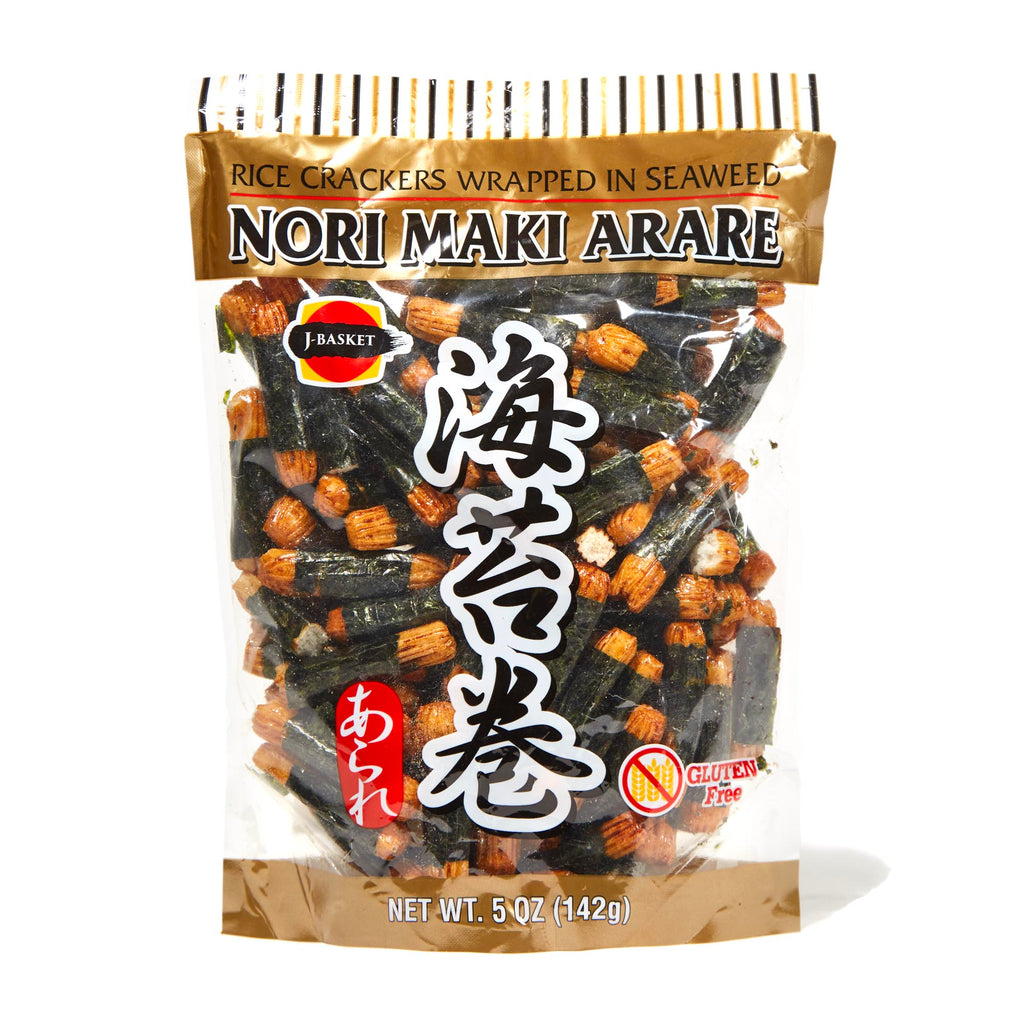 Arare Rice Crackers: Norimaki Seaweed | Bokksu Market