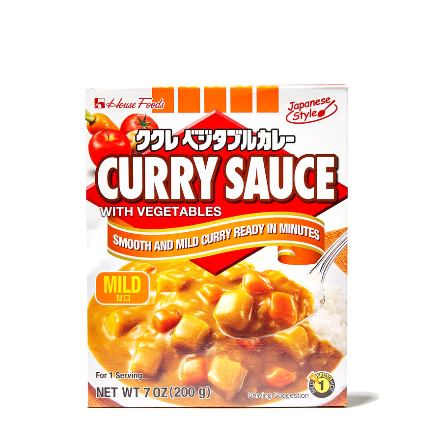 House Curry Sauce with Vegetables: Mild