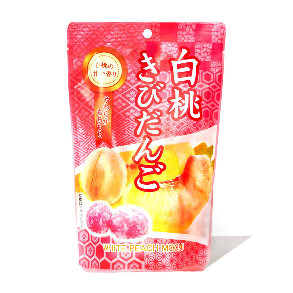 Seiki One-Bite Mochi: White Peach | Bokksu Market