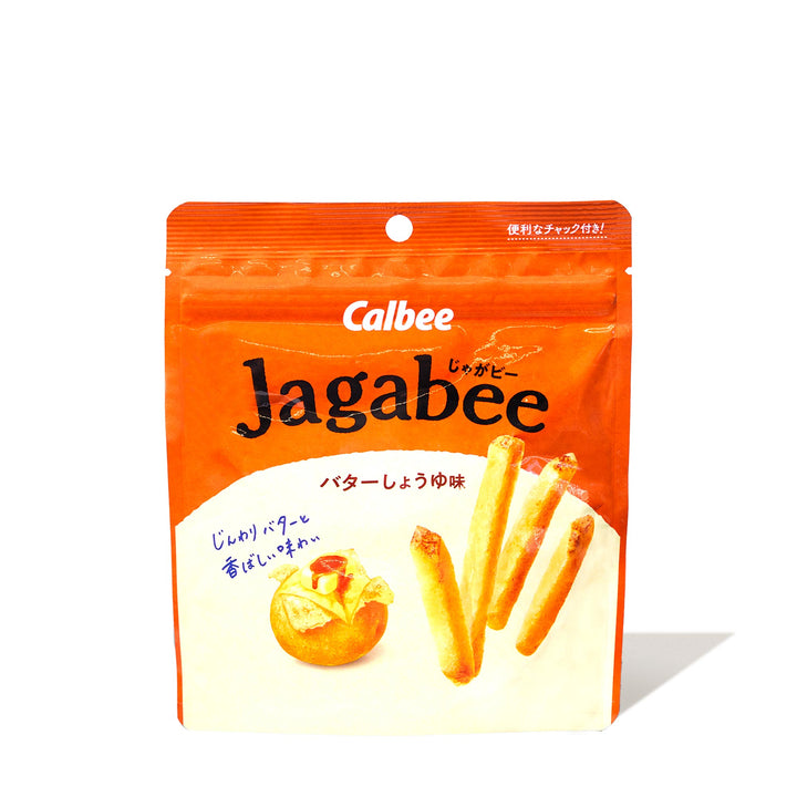 Calbee Jagabee Potato Sticks: Butter Soy Sauce thumbnail 1