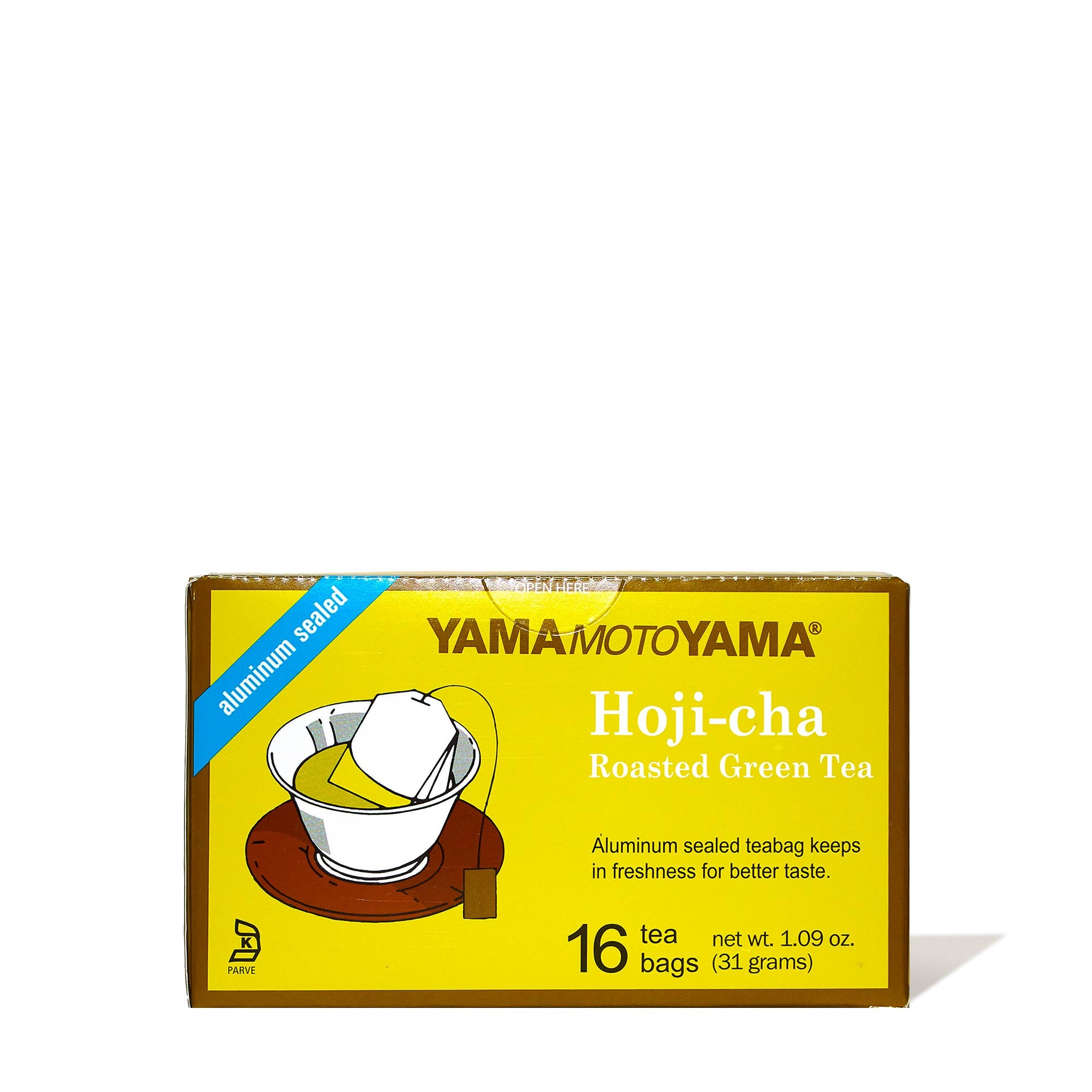 Yamamotoyama Hojicha Roasted Green Tea (16 Bags)